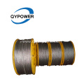 Anti twisting steel wire rope